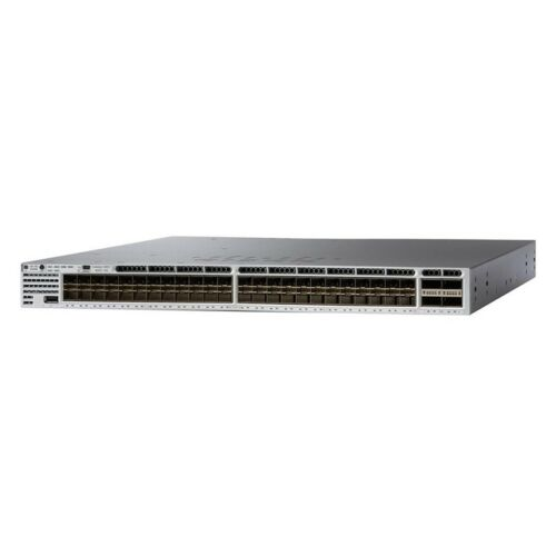 Волокно переключателя сети 12x25G гигабита C9300X-12Y-A переносит модульный uplink