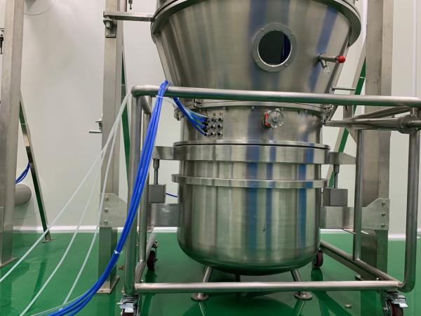 SS304/SS316L Boiling Vertical Fluidized Bed Dryer Pharmaceutical Granulator