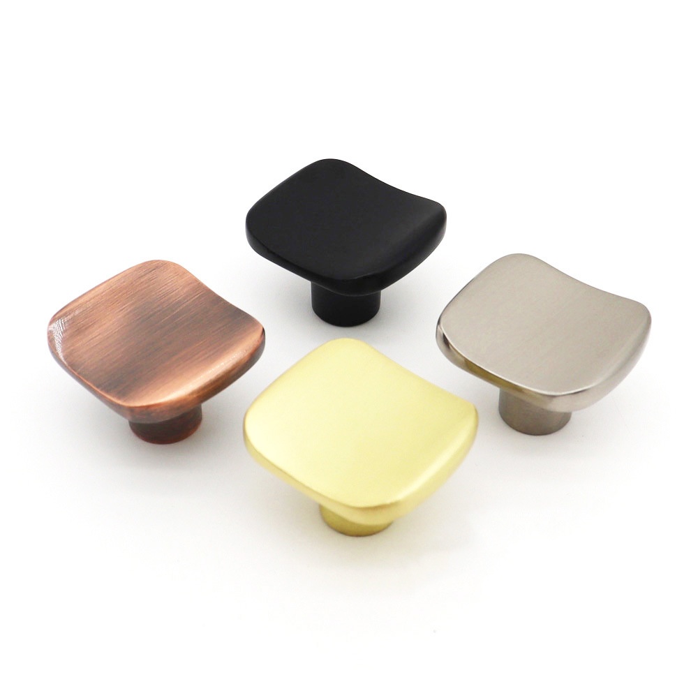 Gold Tapered Drawer Handles Wardrobe Cabinet Doors Furniture Zinc Alloy Handles