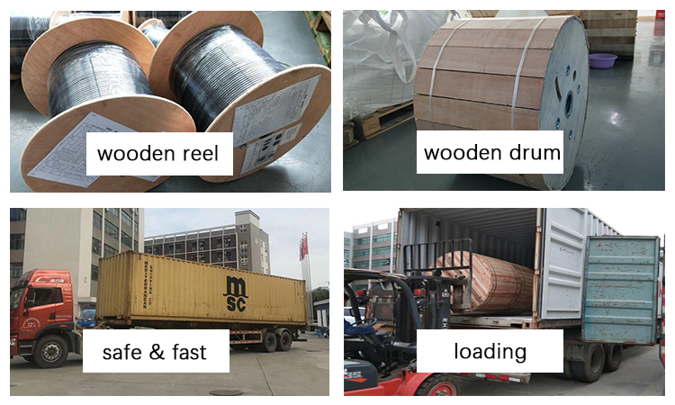 2-288 кабель стекловолокна, кабель воздуха надутый микро- с оболочкой HDPE