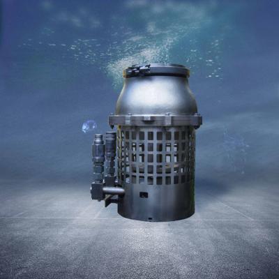 Portable 100mm Solid Hydraulic Water Pump 10m High Head Submersible Pump