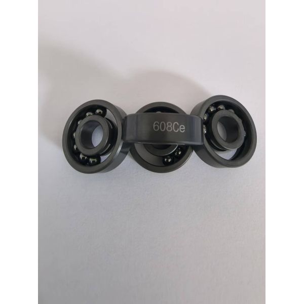 SSiC 608Ce Ceramic Bearings High Speed For Roller Skating