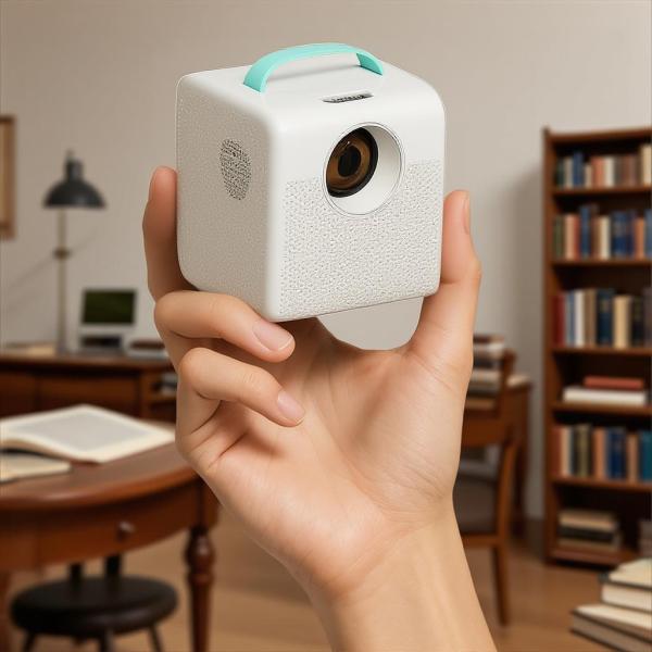 Q2 Mini Cube Projector HD 720P Vidéo Portable Portable Android 11.0