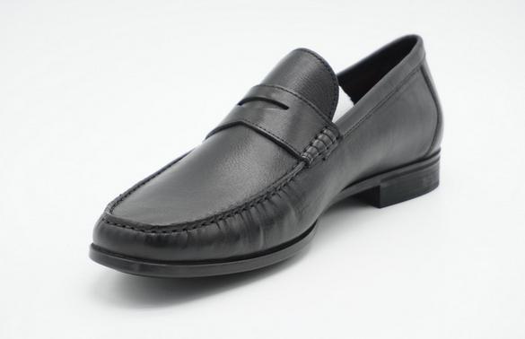 Dress Moc Mens Leather Loafers Holton Penny Loafer Sample Available