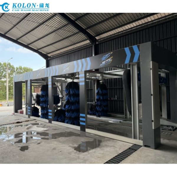 Automatic Tunnel Car Wash Machine 12.5m Conveyor System | Kolon KL-9SF