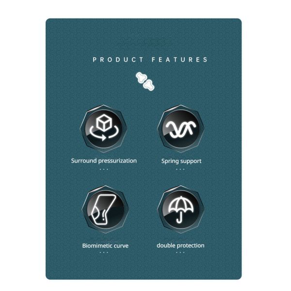 Sports Knee Guards Basketball Pressure Running Cycling Silicone Summer Thin Knitted Breathable Silicone Spring Knee Guar