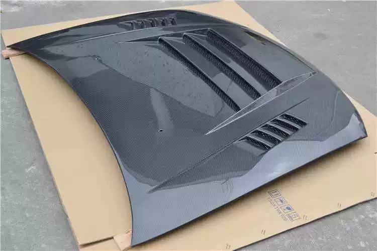 Professional Test Custom Carbon Fiber Hood for Nissan Silvia S15 Modified Hole Hood