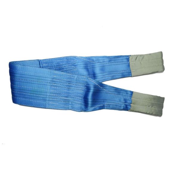 8t Sling Lifting Strap Flat Woven Polyester Sling for Lifting a Merchandise or Vehicle