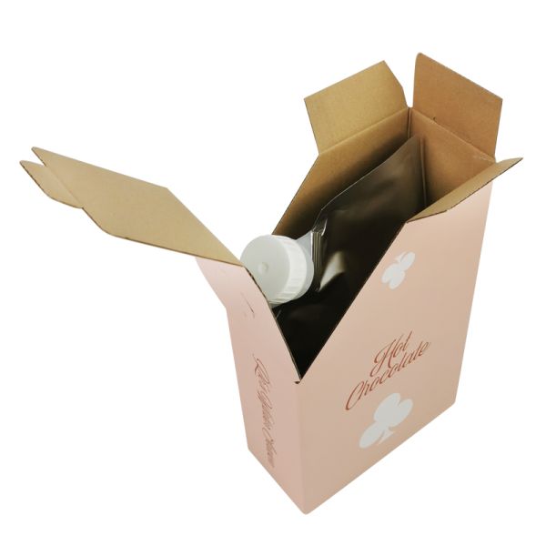 Plastic BIB Bag in Box 1L Hot Coffee Box Liquid Packaging