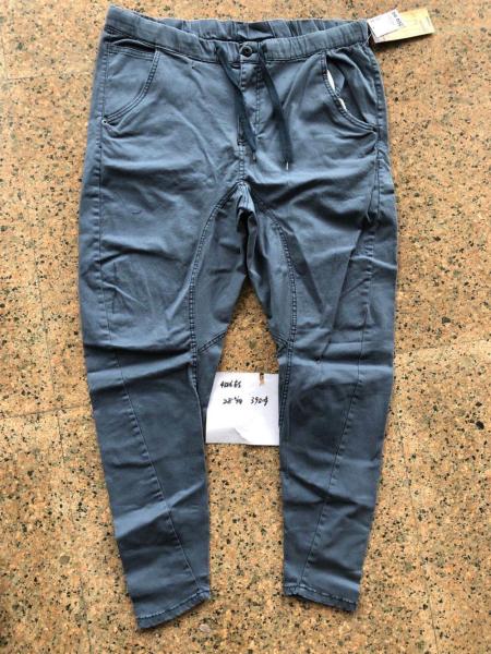 Casual Cuffed Hem Ladies Chino Pants 	98% Cotton 2% Elastane