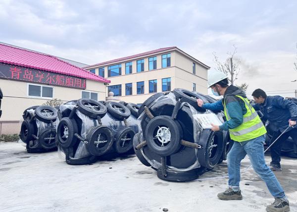 Performance Foam Filled Fender For Marine Use