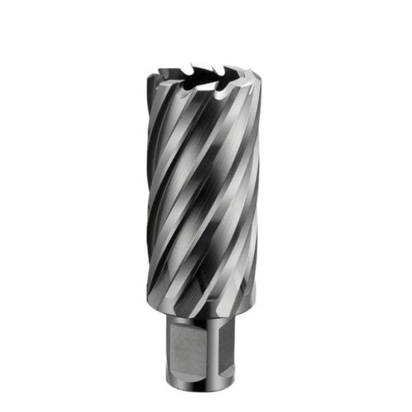 25mm Cut Dia With 50mm Cutting HSS Annular Cutter Bright High Precision Annular Hole Cutter