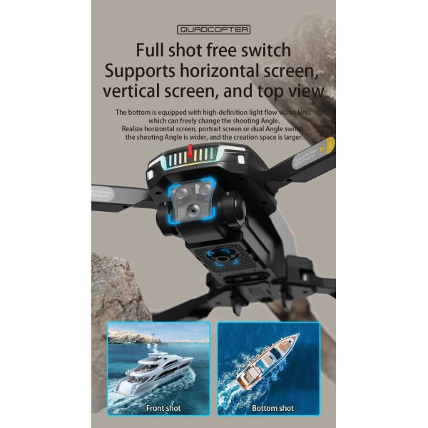 Take Your Aerial Photography to the Next Level with Folding Quad-axis Wi-fi Camera 5g Picture Uav J6