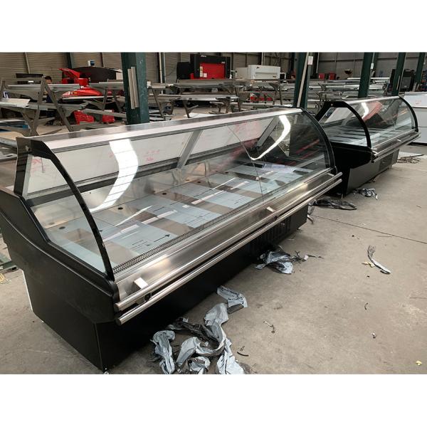 Commercial Deli Display Refrigerator With Sliding / Flip Glass Doors