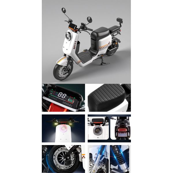 100km Electric Mobility Scooter Long Range Electric Scooter With Seat