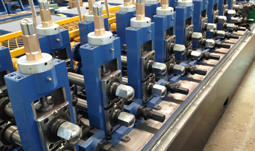 Производственная линия трубы стали углерода OD 32-76mm