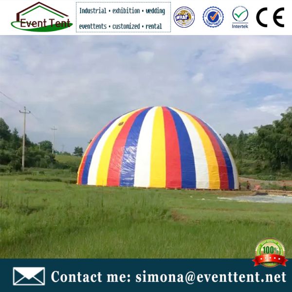 Steel Structural Party Outdoor Tent , Garden Dome , Green house round tent clear