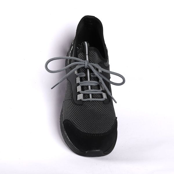 Функция поглощения ударов Shengjie Fly Knit Дыхательная обувь с шнурками и EVA вкладкой