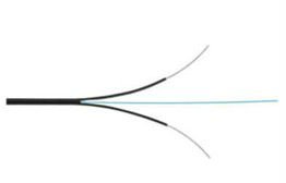 Outdoor Duct FTTH Drop Fiber Cable Armored