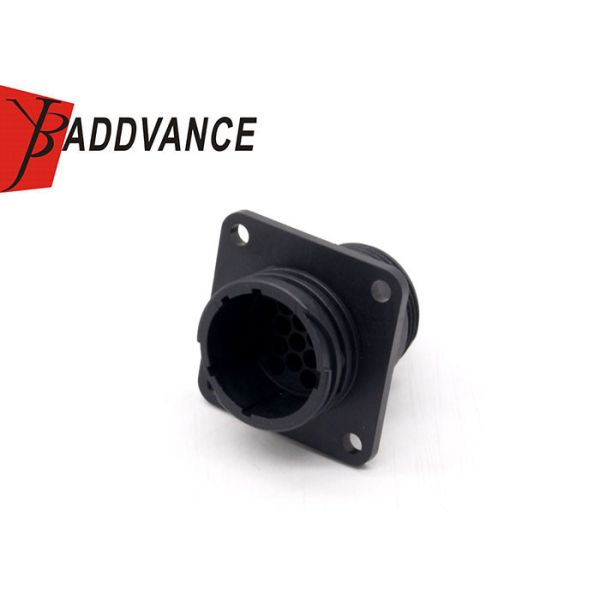 206036-1 16 Pin Male TE AMP CPC Series Circular Power Connector With Flange