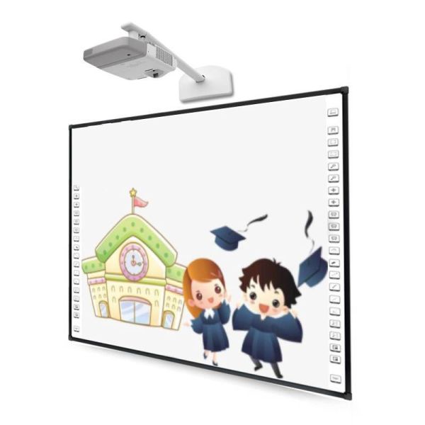 83 Inch Infrared Interactive Whiteboard with 32768*32768 Resolution for Classroom and Conference