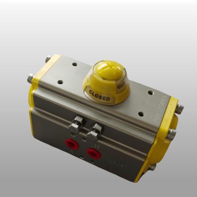 OEM Color Pneumatic Valve Actuator Rack And Pinion Actuators 90 Degree