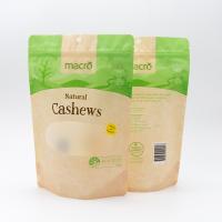 Poches fermées à la fermeture à glissière pour les emballages alimentaires secs avec fenêtres claires et matériaux de qualité alimentaire.