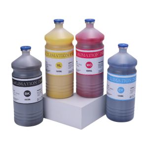 CMYK 1000ML Epson Sublimation Ink For Hp Printer Water Based Pigment Ink