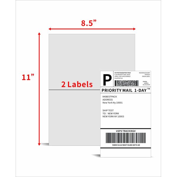 Waterproof Customizable A4 Label Stickers with Strong Adhesive for Logistics and Supermarket Use