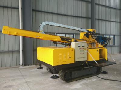 Deep Foundation Anchor Drilling Rig , Portable Drilling Rig Jet Grouting Drilling Micro Pipe