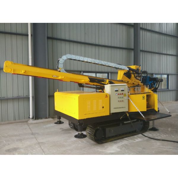 Deep Foundation Anchor Drilling Rig , Portable Drilling Rig Jet Grouting Drilling Micro Pipe