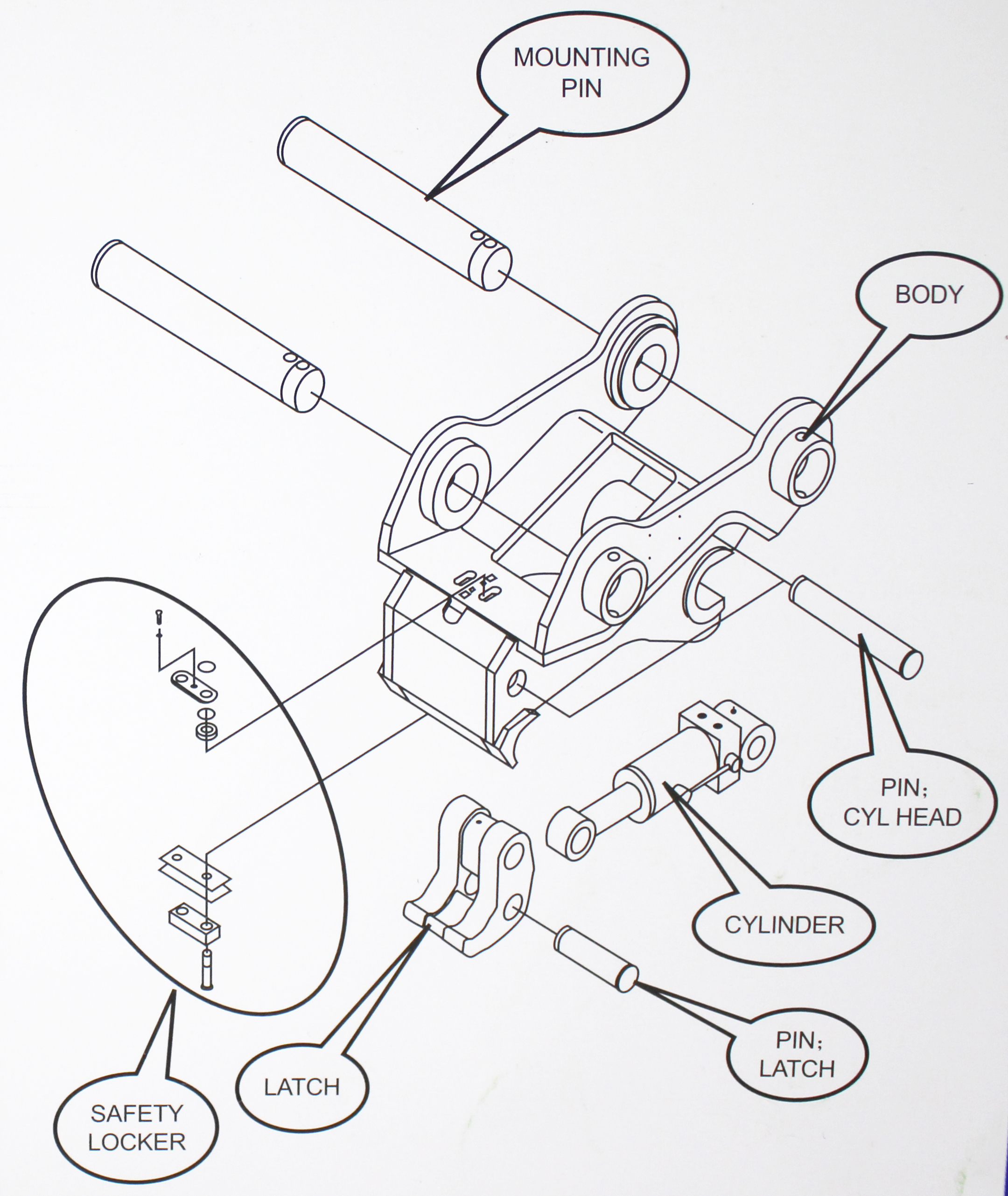 Заминка экскаватора Volvo EC200 EC220 EC300 быстрая