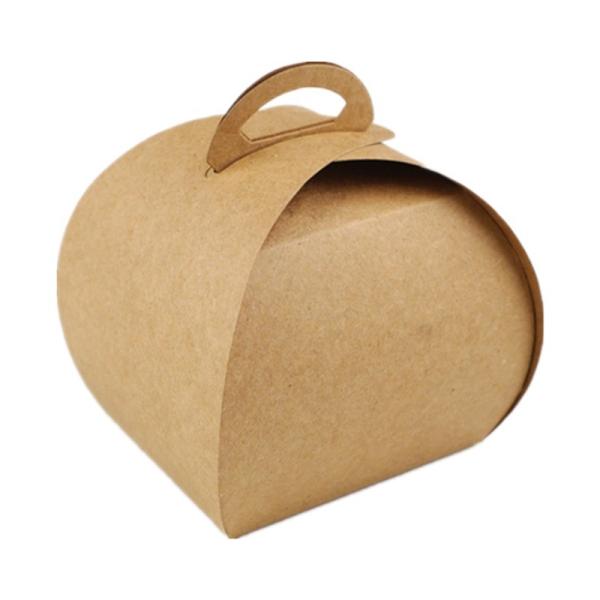OEM Recyclable Biodegradable Cake Box Kraft Paper Bakery Boxes For Pastry Packaging