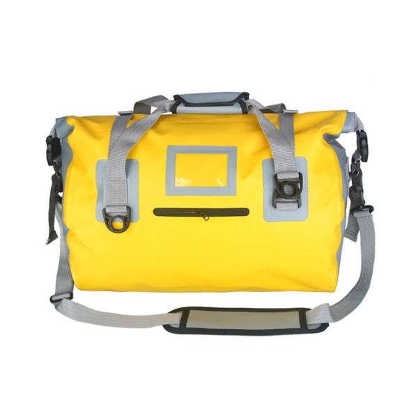 Travel Waterproof Duffel Bag Custom Size Wear Resistance Front Pocket Design