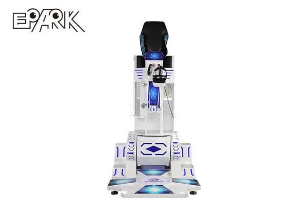 Super Rocket 360 Degree Single 9D VR Simulator For Shopping Center