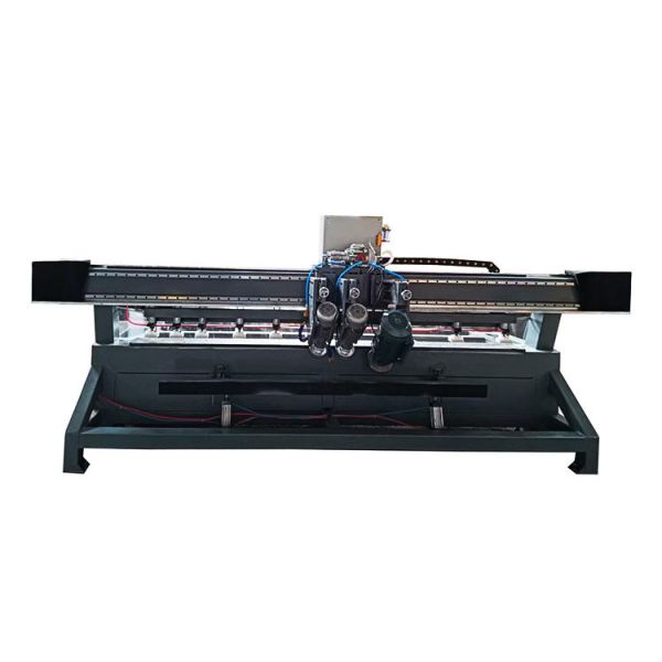 Three Head Stone Grinding Machine for Marble with Remote Control Motor 7.5KW Power 220V/380V Voltage 1 Year Warranty