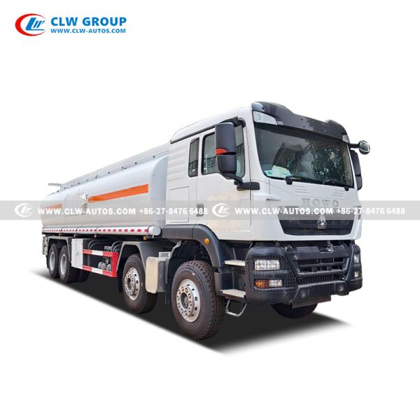 HOWO 8X4 30,000L Refueling Truck with Intelligent Dispenser and Dual-Way Metering System for Fuel Delivery