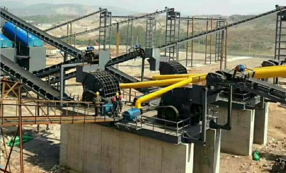 Мобильная руда ленточного транспортера базальта 150t h завода дробилки B500