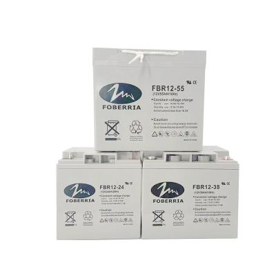 38Ah 55Ah Gel Lead Acid Battery 12 Volt Deep Cycle Gel Battery For Marine CATV