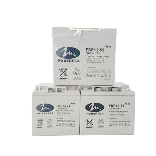 38Ah 55Ah Gel Lead Acid Battery 12 Volt Deep Cycle Gel Battery For Marine CATV