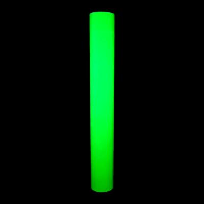 Photoluminescent Self Adhesive Vinyl Glow In The Dark Permanent Vinyl Film Roll For Outdoor