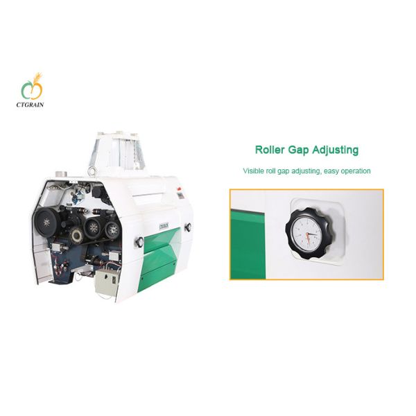Pneumatic 0.37Kw Maize Flour Milling Machine