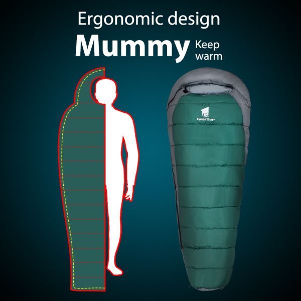 4 Season Electric Heated 1.52kg Polyester Sleeping Bag