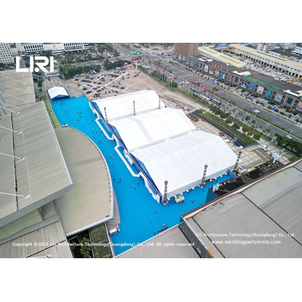 China Big A Shape Tent Hall 50x60m With 6m Side Height For Outdoor Exhibition Event