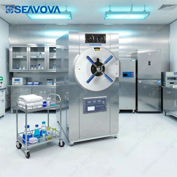 150L Horizontal Cylindrical Autoclave HCPS-D150