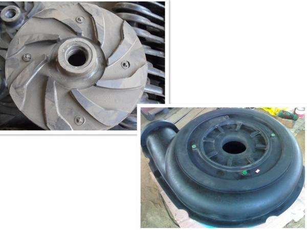 Anti Acid Centrifugal Pump Spare Parts , Heavy Duty  Pump Parts