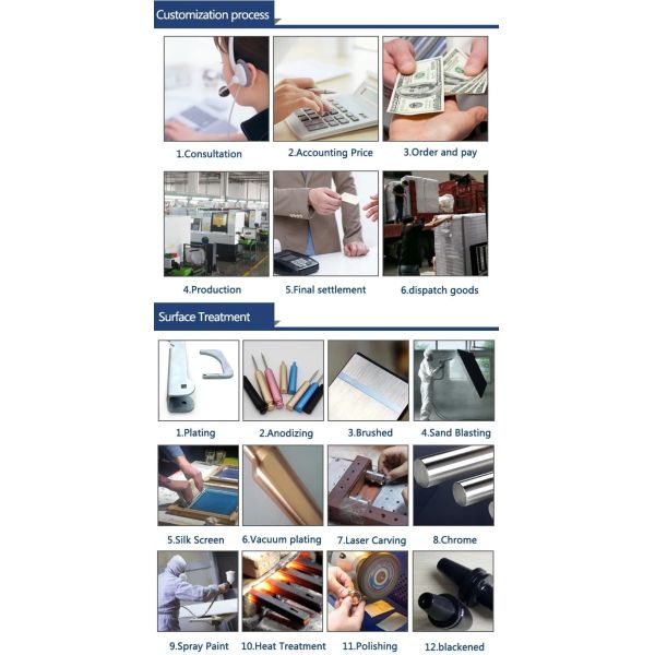 Multipurpose CNC Aluminum Parts Polishing Custom Aluminium Parts