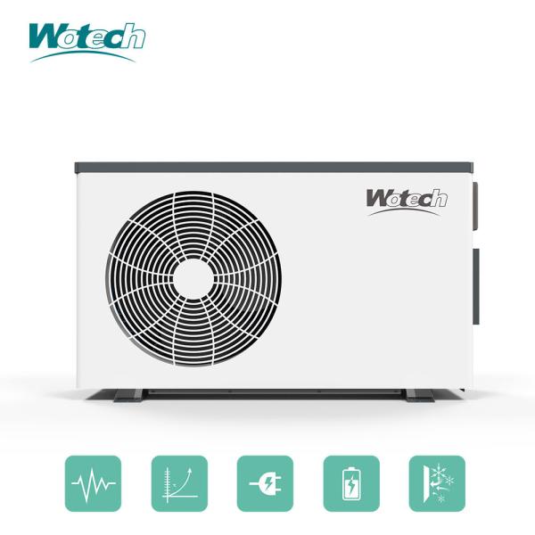 R32 Monoblock Inverter Air Source Heat Pump With Pool Water Heating Cooling Function