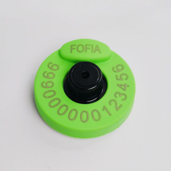 Professional Swine Ear Tags - ISO Compliant Lightweight Livestock ID Solution for Pig Farming Management