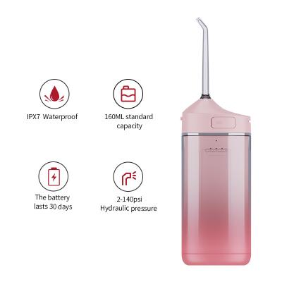 1250mAh Electric Portable Water Flosser Oral Irrigator With 3 Modes